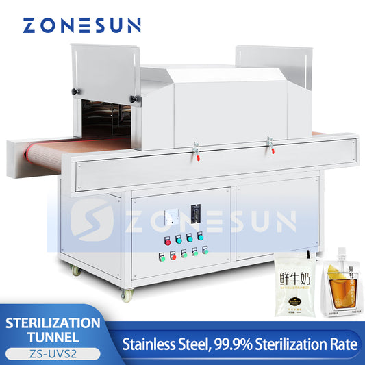 ZONESUN ZS-UVS2 UV Sterilization Tunnel for Industrial Disinfection