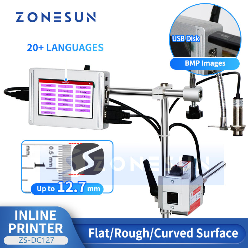 Inline Printer Control Module Zonesun ZS-DC127 Inline Printer Industrial Coding Machine – Zonesun ...