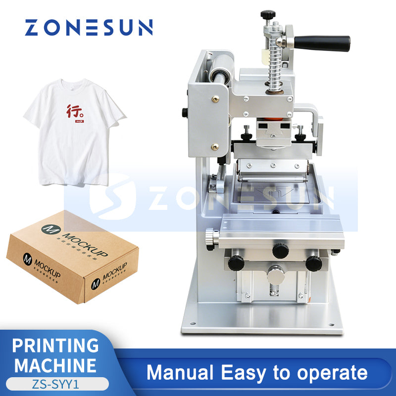 Zonesun ZS-SYY1 Manual Pad Printer – Zonesun Auto Pack