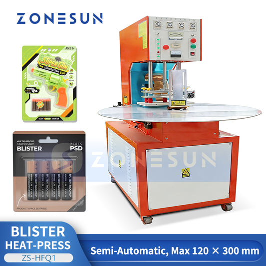 ZONESUN ZS-HFQ1: High-Frequency Blister Sealing Machine for Electronics, Hardware & Retail Cards
