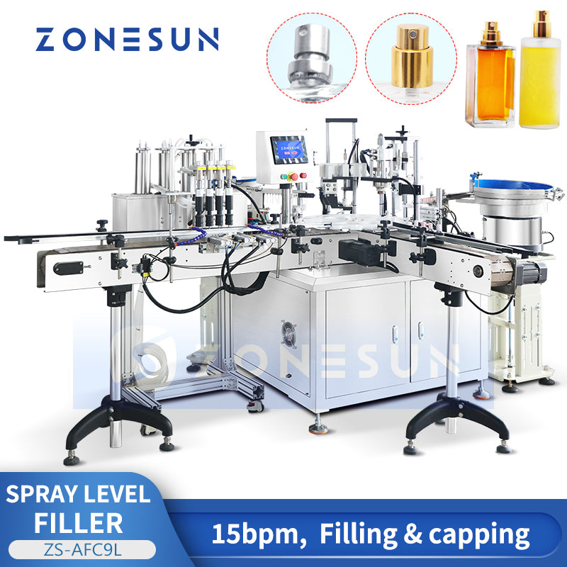 Zonesun ZS-AFC9L Automatic Perfume Packaging Machine Monoblock ...