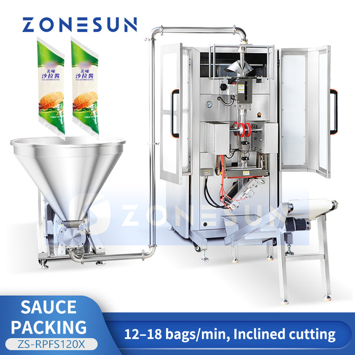 ZONESUN ZS-RPFS120X Automatic Packing Machine for Honey and Cream