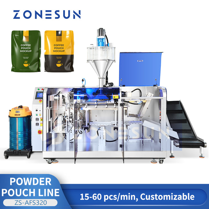 ZONESUN ZS-AFS320 Automatic Premade Pouch Powder Filling Sealing Machine