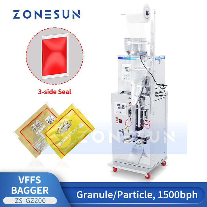 Zonesun ZS-GZ200 VFFS Packing Machine for Granule