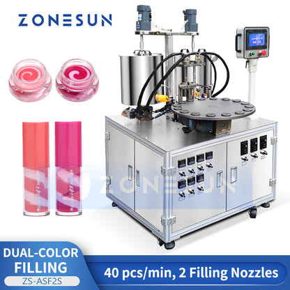  Dual-Color Spiral Filling Machine