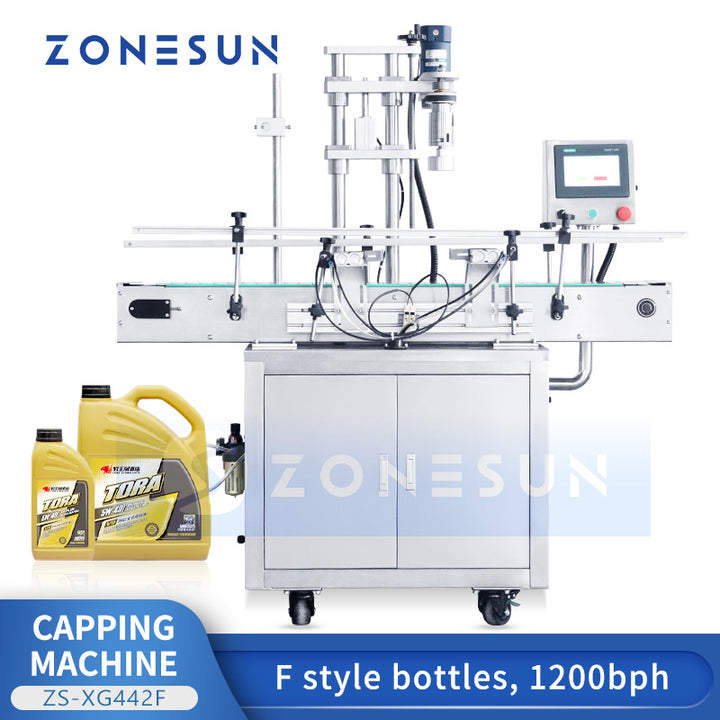 Zonesun ZS-XG442F Automatic Bottle Capper F Style Bottle Capping Machine