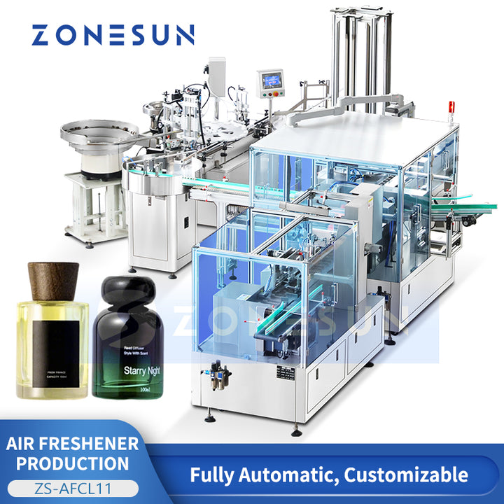 ZONESUN ZS-AFCL11 Automatic Air Freshener Production & Cartoning Line