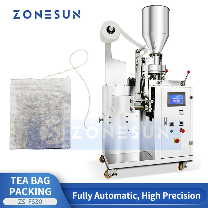 ZONESUN ZS-FS30 Automatic Tea Bag Packing Machine with Thread