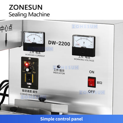 ZONESUN ZS-FK2200B Electromagnetic Induction Aluminum Foil Bottle Cap Sealing Machine