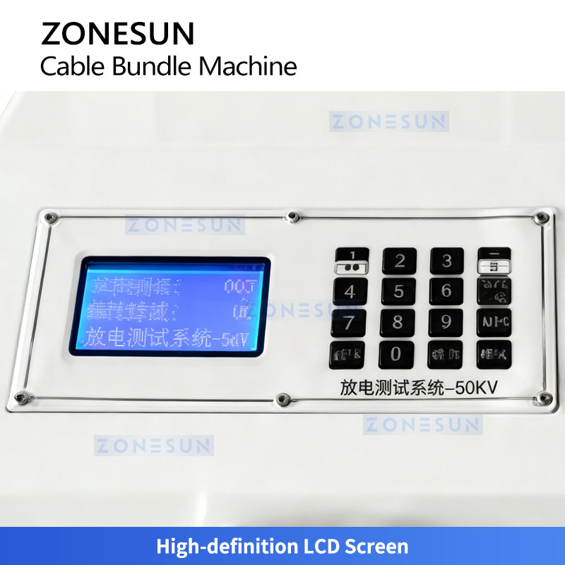 ZONESUN ZS-WTKZ2 Fully Automatic Cable Winding and Binding Machine for Wire Harness Production