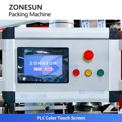ZONESUN ZS-MSZH100 Fully Automatic Box Packing Machine for School Chalk and Pencil Packaging