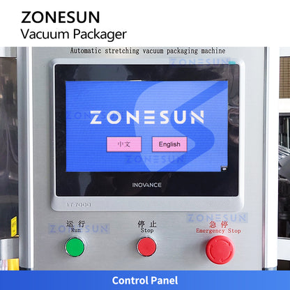 ZONESUN ZS-DLZ420 Automatic Vacuum Shrink Packaging Machine for Efficient Food & Medical Sealing