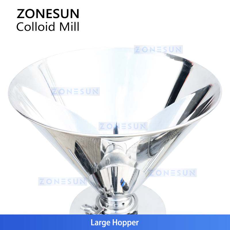 ZONESUN ZS-YM70 Industrial Peanut Butter Grinder Colloid Mill for Food Processing