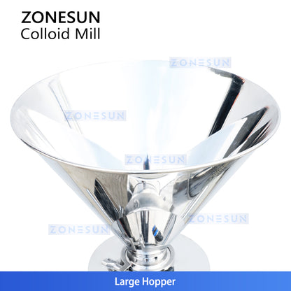 ZONESUN ZS-YM70 Industrial Peanut Butter Grinder Colloid Mill for Food Processing