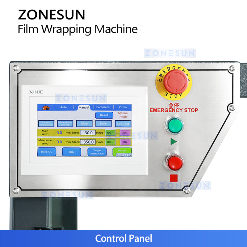 Zonesun ZS-FPM1 Boost packaging efficiency with our automatic cellophane wrapping machine