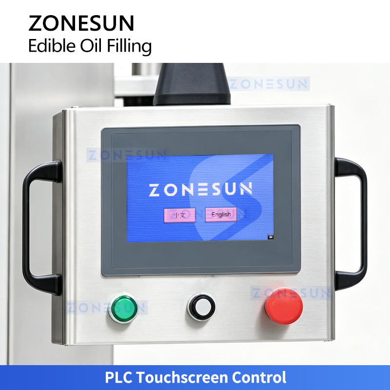 ZONESUN ZS-EVF01 Automatic Multi-Head Piston Edible Oil Filling Machine