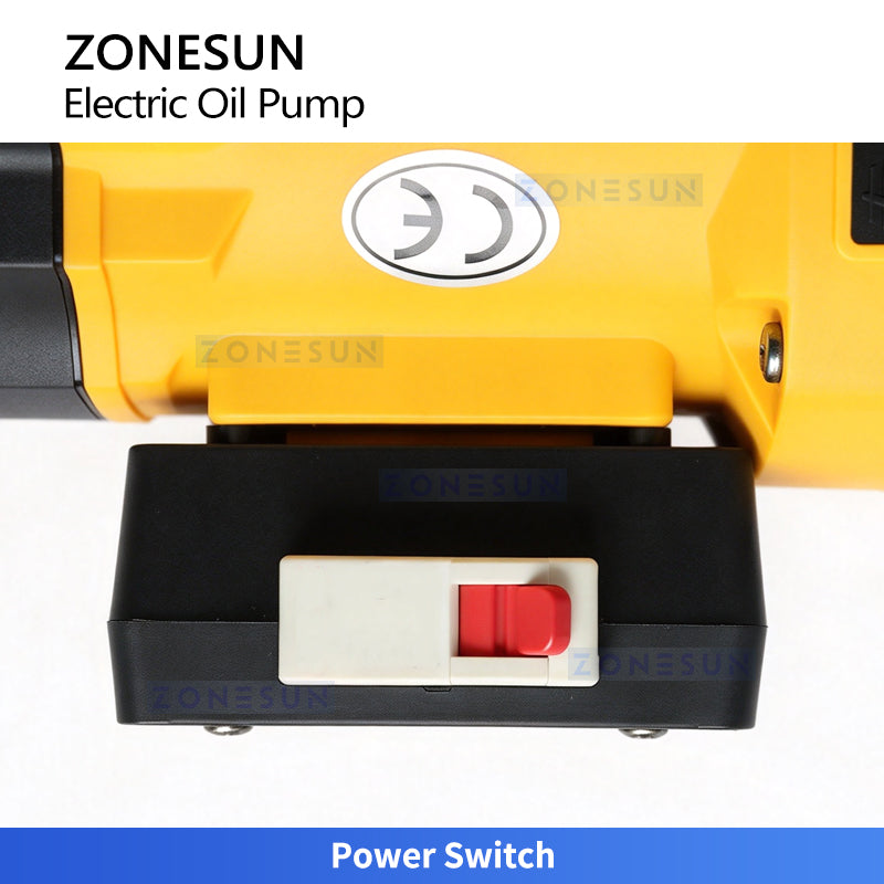 ZONESUN ZS-EVF04 High-Flow Heat-Resistant Electric Oil Drum Pump for Cooking Oil and Industrial Liquids