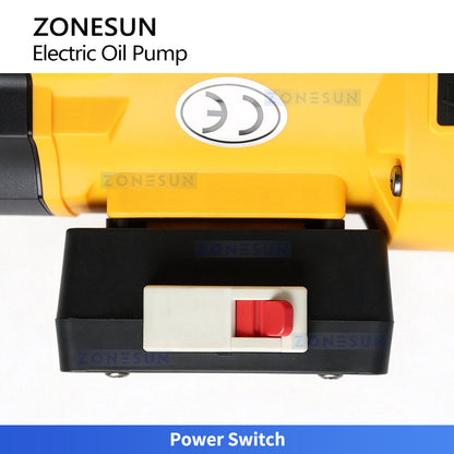ZONESUN ZS-EVF04 High-Flow Heat-Resistant Electric Oil Drum Pump for Cooking Oil and Industrial Liquids