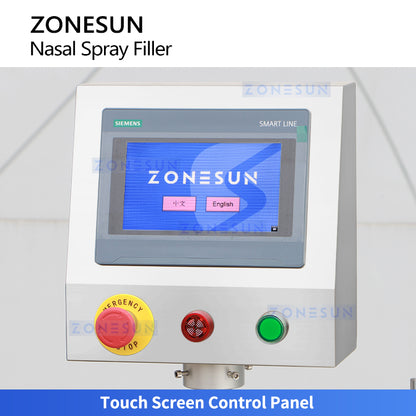 Precision Packing: ZONESUN ZS-AFC20C Automatic Nasal & Oral Spray Filling and Crimping Machine