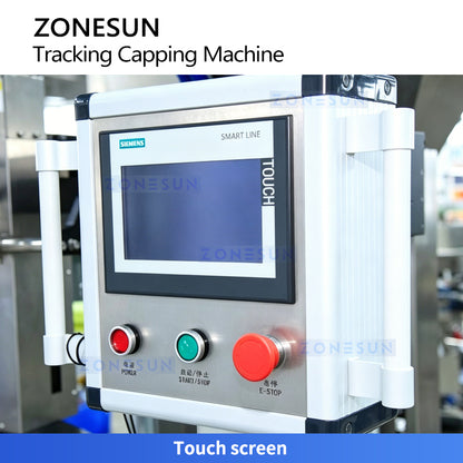 ZONESUN ZS-VTXG3 Dual-Head Tracking Pump & Spray Bottle Capping Machine Line