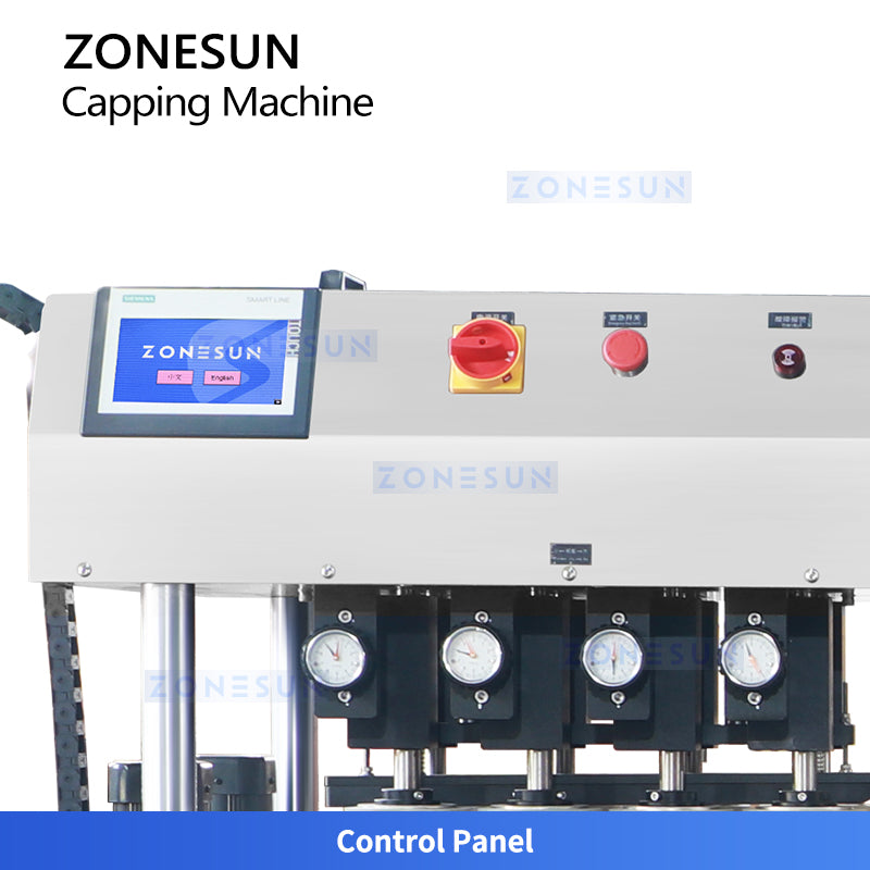 Zonesun ZS-XG440B Automatic High-Speed Press and Screw Capping  Machine