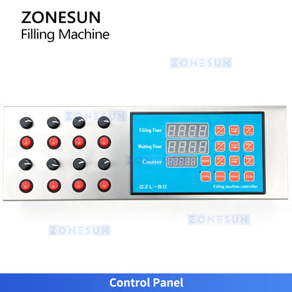 ZONESUN ZS-YTPP8 Compact 8-Head Peristaltic Pump Bottle Liquid Filling Machine