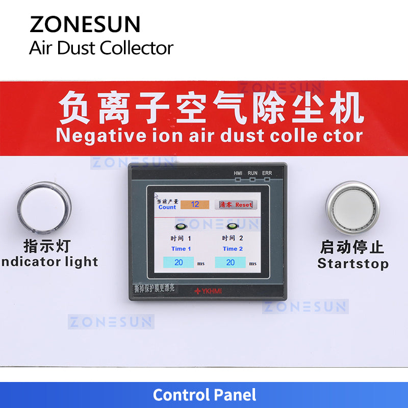 ZONESUN ZS-NIC1 Negative Ion Air Dust Collector