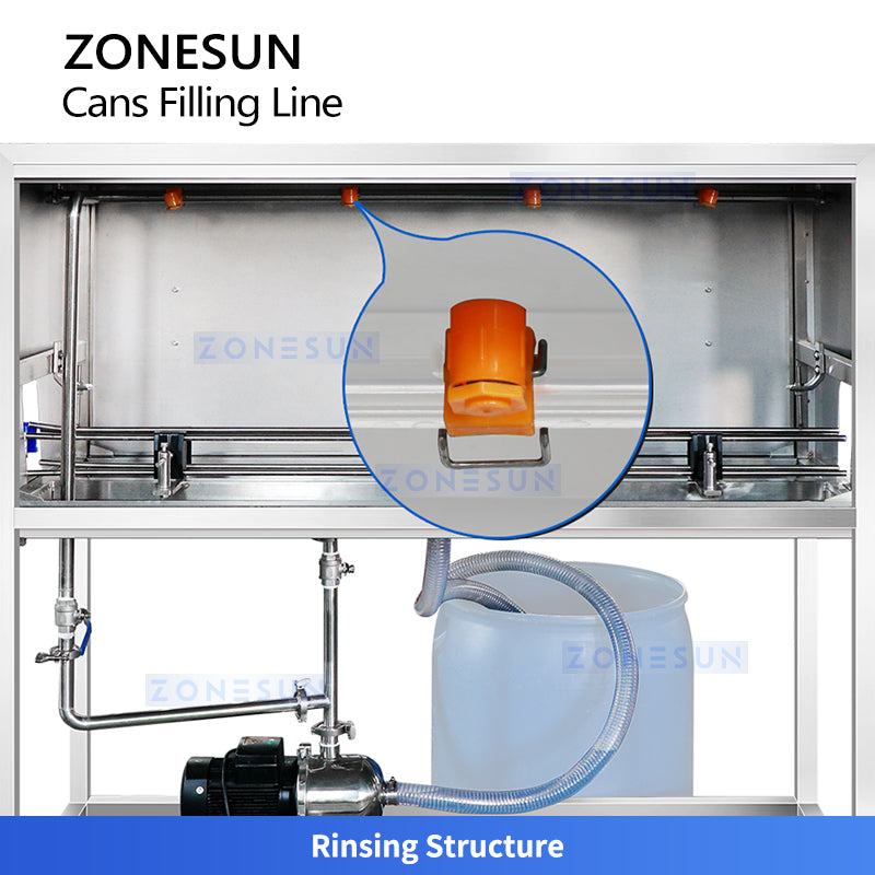 ZONESUN ZS-FAL180A11: Automatic Soda & Beer Can Filling Line | High-Speed Canning Machine