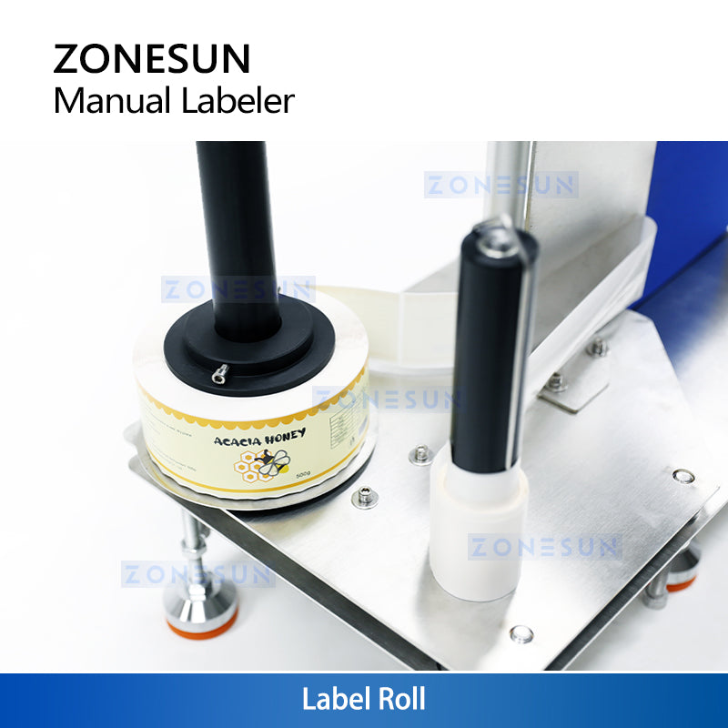 ZONESUN ZS-TB3 Manual Round Square Polygon Bottle Labeling Machine