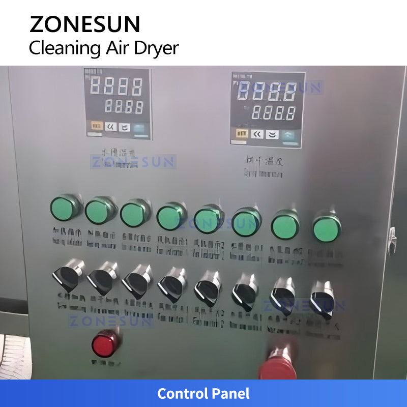 ZONESUN ZS-WB16 Automatic Bottle Washing and Drying Machine for Food Beverage and Cosmetic Container