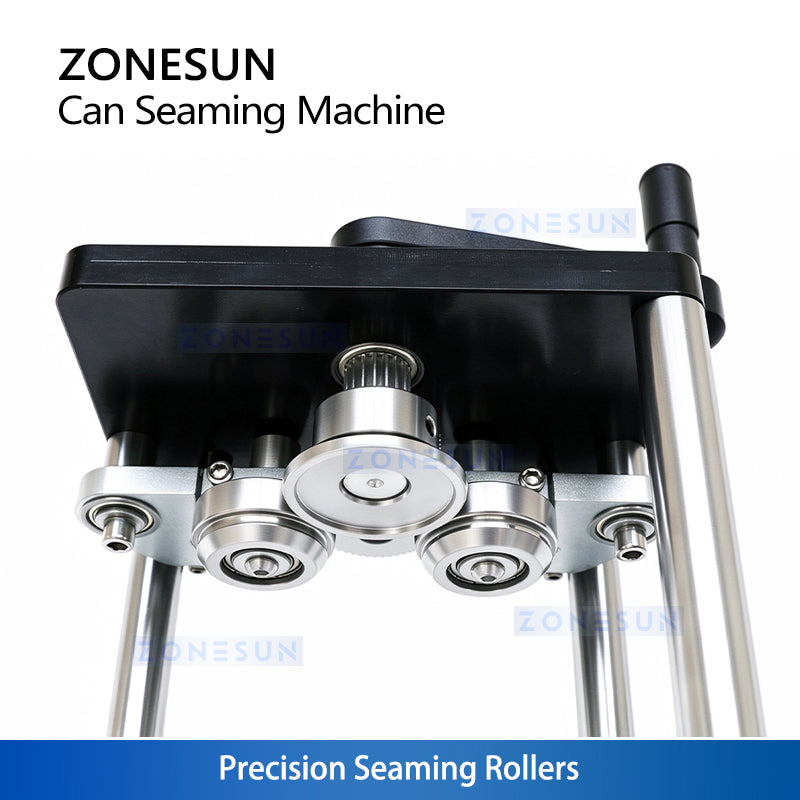 ZONESUN ZS-FJG100 Manual Can Seamer for PET & Aluminum Cans | Home & Small Batch