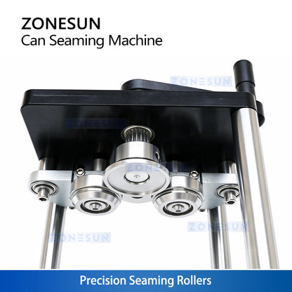 ZONESUN ZS-FJG100 Manual Can Seamer for PET & Aluminum Cans | Home & Small Batch