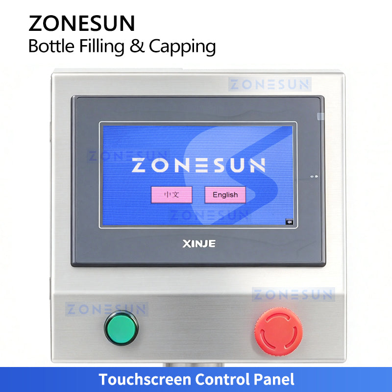 ZONESUN ZS-AFC55 Automatic High-Temperature Small Bottle Filling and Capping Machine
