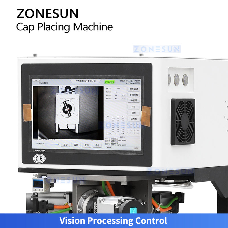 Robotic Precision: ZONESUN ZS-PG10 Automatic Perfume Sample Assembly & Laser Marking Line