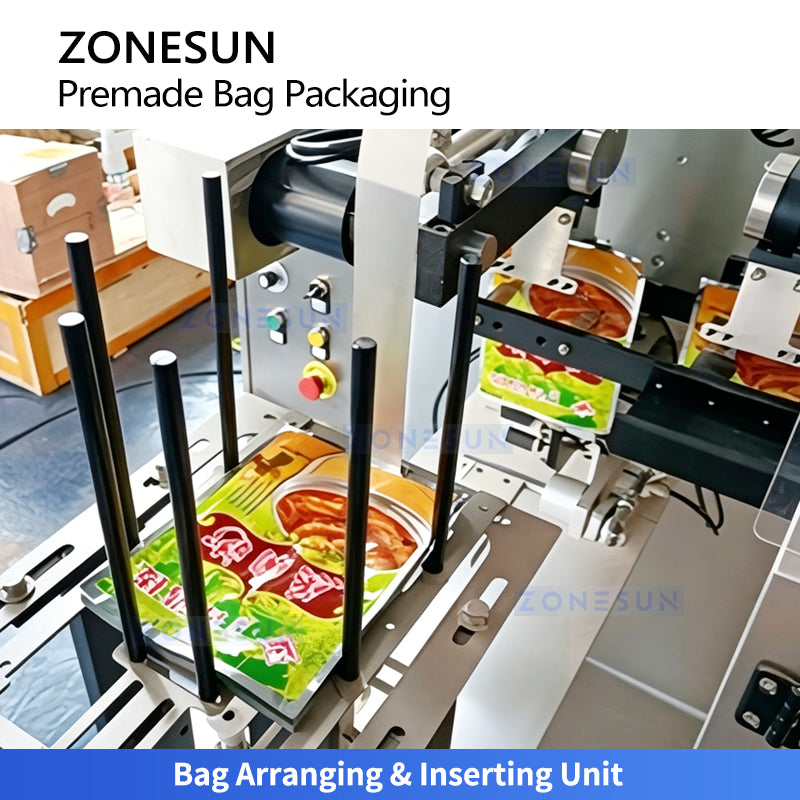 ZONESUN ZS-GW260D Automatic Premade Pouch Powder Granule Packaging Machine