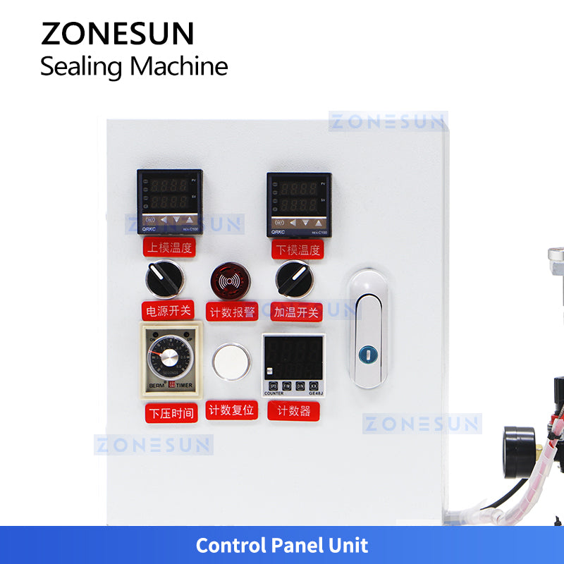 ZONESUN ZS-FKSP01 Semi-Automatic Spout Pouch Sealing Machine for Food, Cosmetics & Chemicals