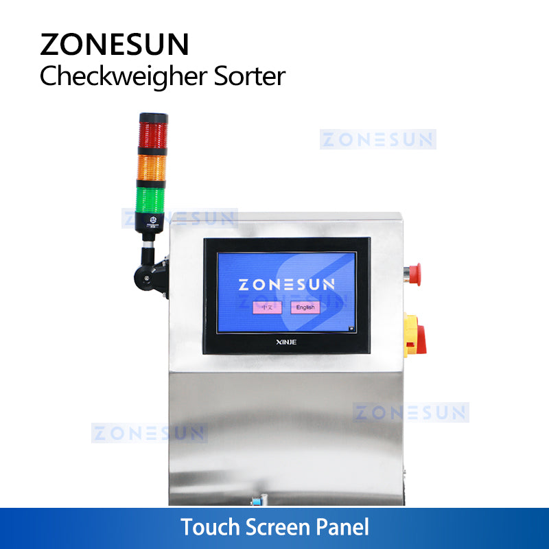 ZONESUN ZS-MD210-6: High-Speed Multi-Grade Dynamic Checkweigher for Automatic Weight Sorting