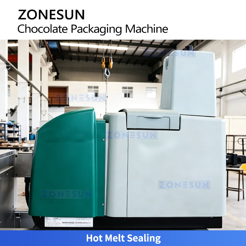 ZONESUN ZS-CWM2 Automatic Chocolate Wrapping Machine for Candy and Confectionery Packaging