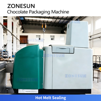 ZONESUN ZS-CWM2 Automatic Chocolate Wrapping Machine for Candy and Confectionery Packaging