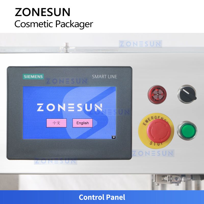 ZONESUN ZS-AFC28B Automatic Cosmetic Cream, Serum & Lotion Filling, Foil Sealing and Capping Machine