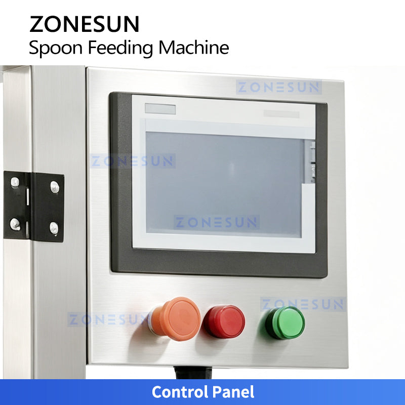 ZONESUN ZS-SF01 Automatic Spoon Feeding Machine for Milk Powder and Nutritional Powder Packaging