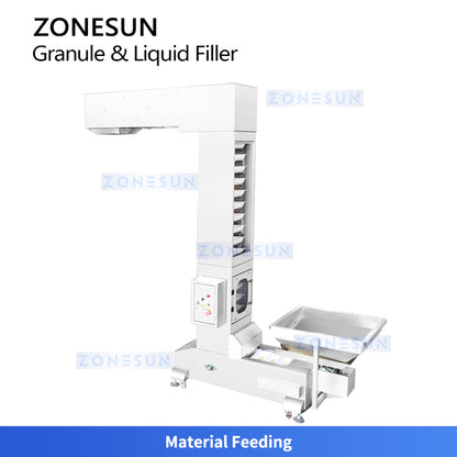 ZONESUN ZS-ZY300 Rotary Pouch Filling & Sealing Machine for Mixed Granules & Liquids