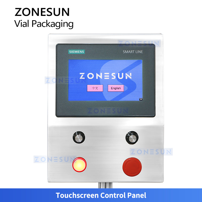 ZONESUN ZS-AFY1 Automatic Vial Packaging Machine with Peristaltic Pump Filling and Stopper Inserting