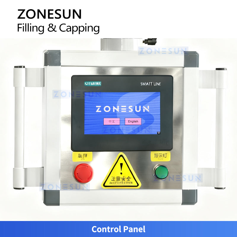 ZONESUN ZS-AFC50 High-Precision Monoblock Liquid Filling and Automatic Capping Machine