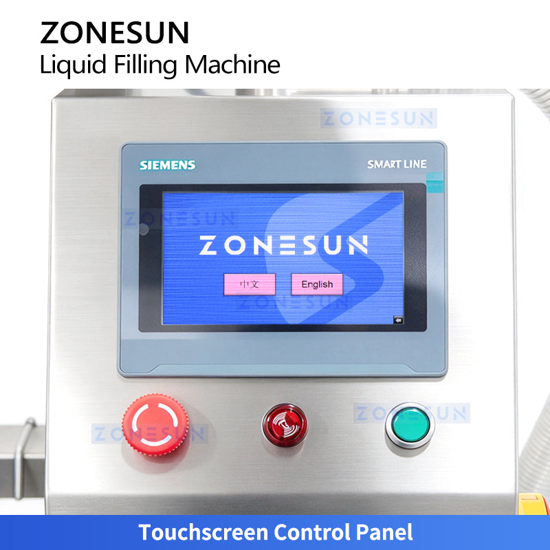 ZONESUN ZS-MG260XP Automatic Dual-Head High-Capacity Gear Pump Liquid Filling Machine