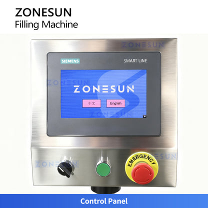 ZONESUN ZS-AFC7C2 Compact Automatic Filling and Capping Machine for Small Bottles