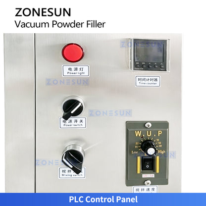 ZONESUN ZS-FM30L Vacuum Powder Filling Machine for Ultra-Fine Powder
