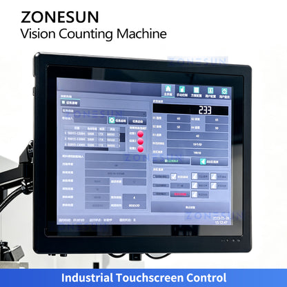 ZONESUN ZS-FSCS05 High-Accuracy Automatic Vision Counting Machine for Small Parts