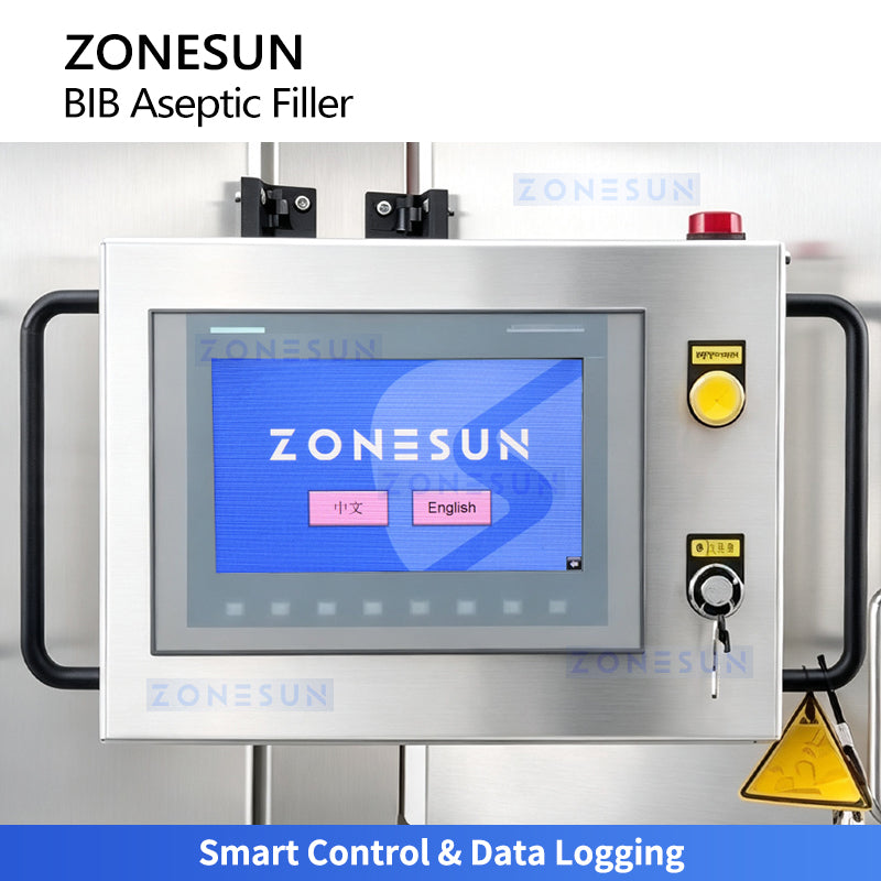 ZONESUN ZS-BIB210 Automatic Bag-in-Box Aseptic Filling Machine for Juice Dairy & Paste