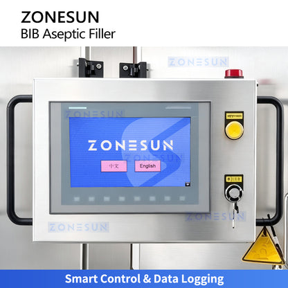 ZONESUN ZS-BIB210 Automatic Bag-in-Box Aseptic Filling Machine for Juice Dairy & Paste